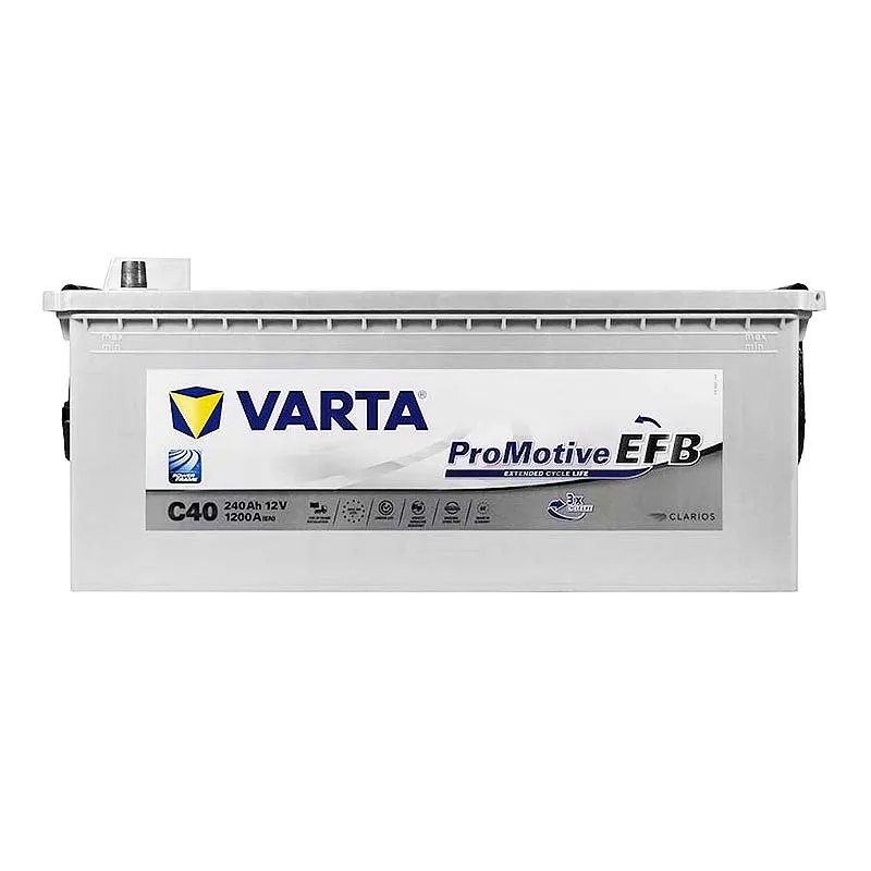 Вантажний акумулятор VARTA ProMotive EFB C40 6СТ-240Ah Аз (740500120)