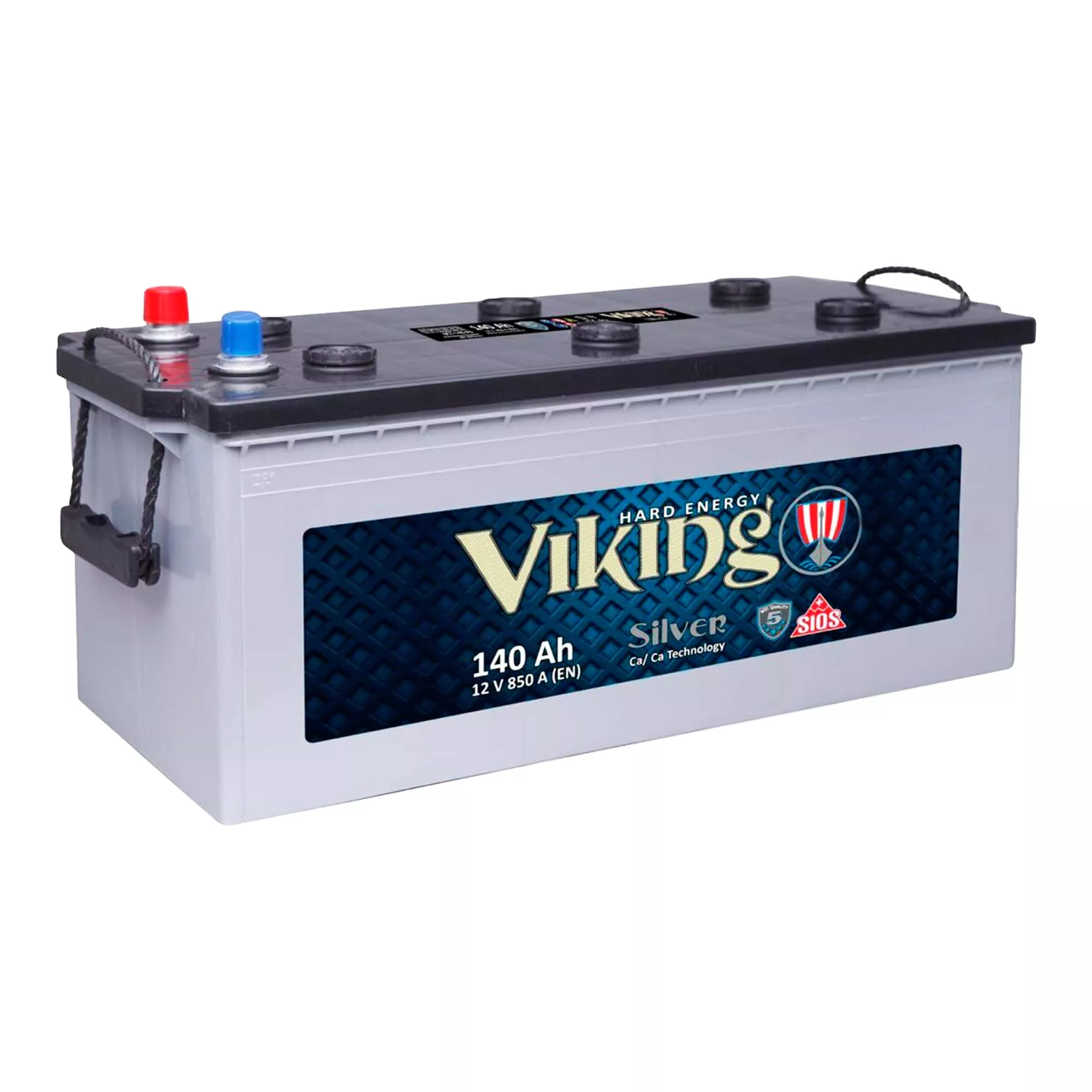 Грузовой аккумулятор "VIKING SILVER" 6СТ-140-А3(3)