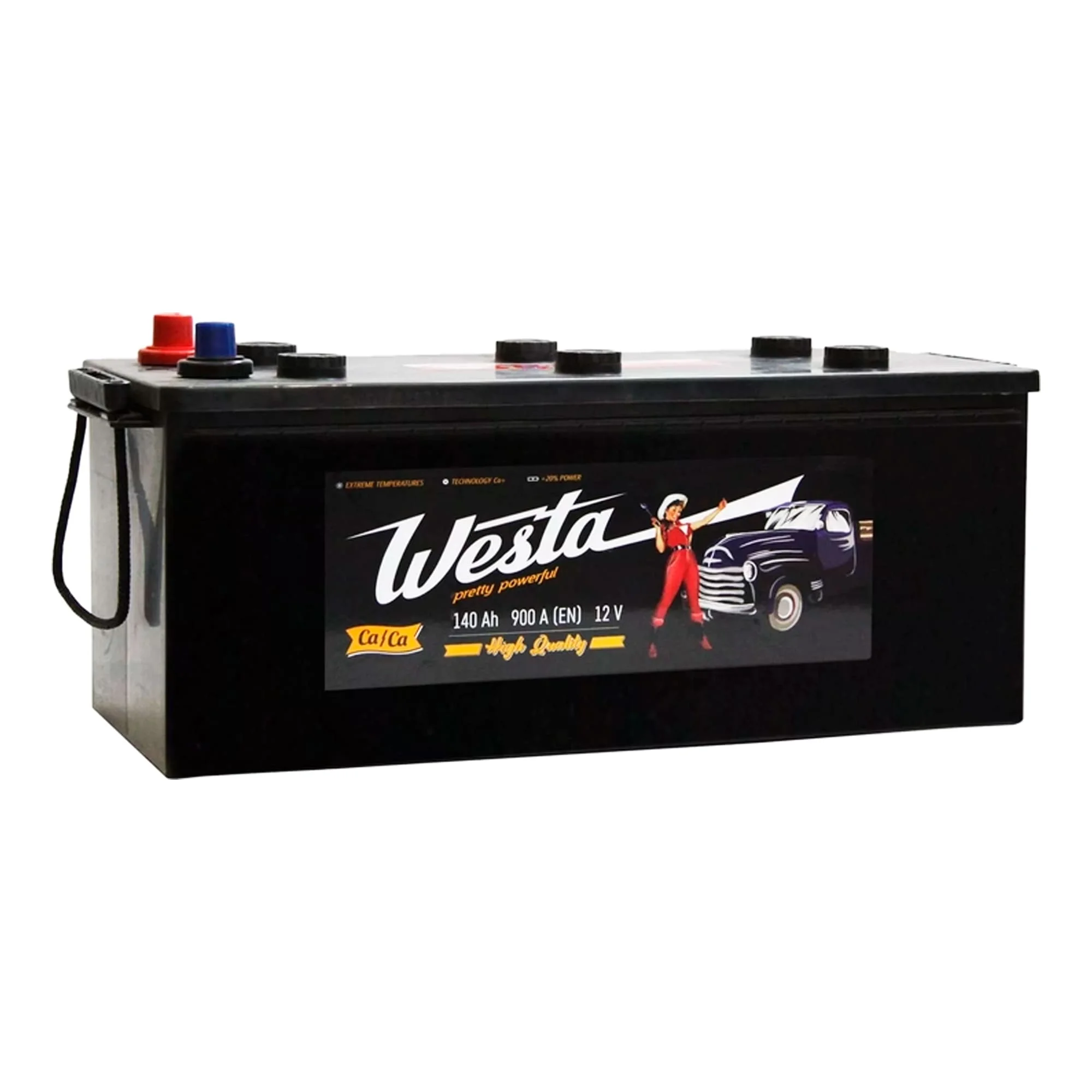 Грузовой аккумулятор Westa 6CT-140Ah Аз (WPR1404)