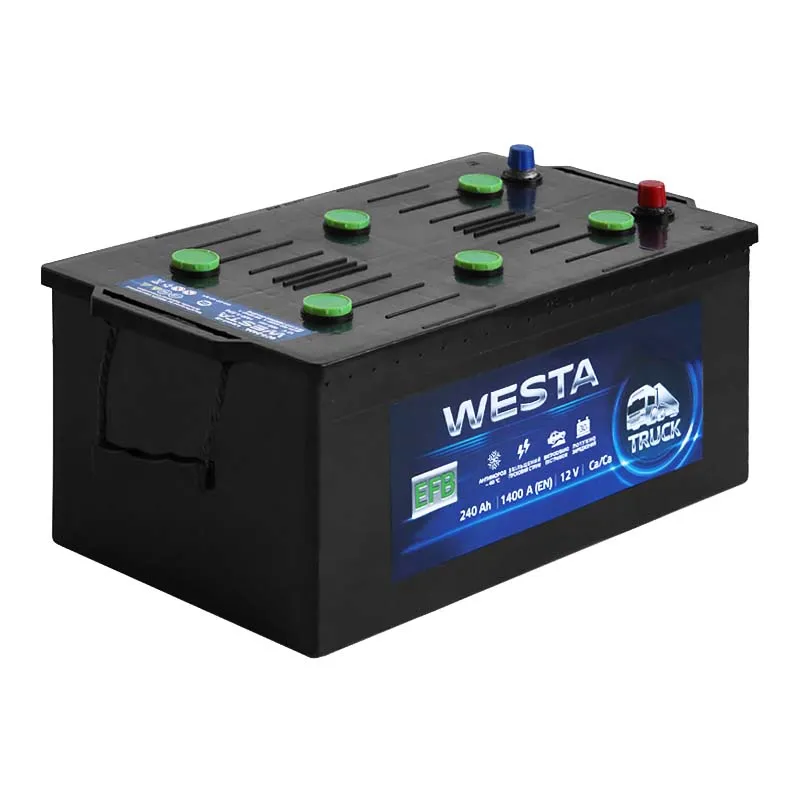 Грузовой аккумулятор WESTA 6CT-240Ah EFB Аз (WEFB240) Грузовой аккумулятор WESTA 6CT-240Ah EFB Аз (WEFB240)