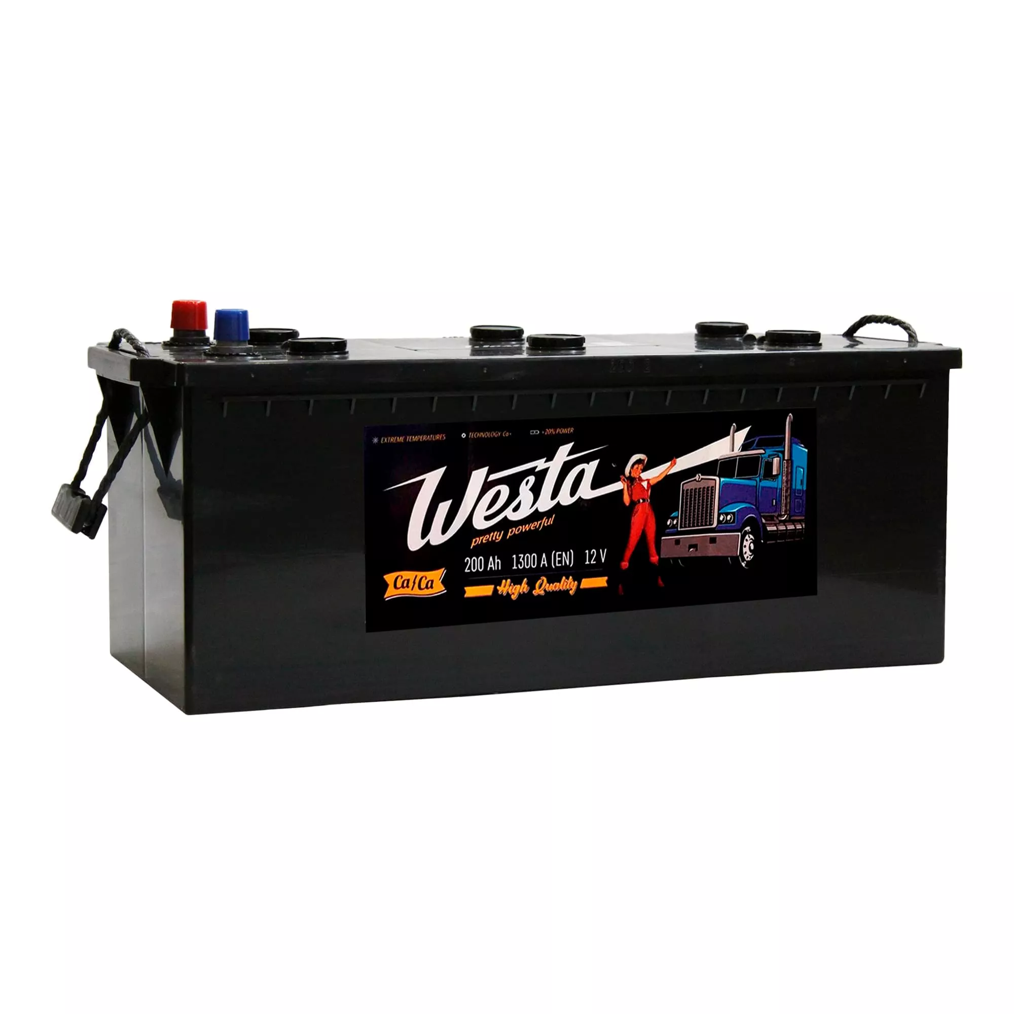 Вантажний акумулятор Westa Standard 6CT-200Ah Аз (WST200)