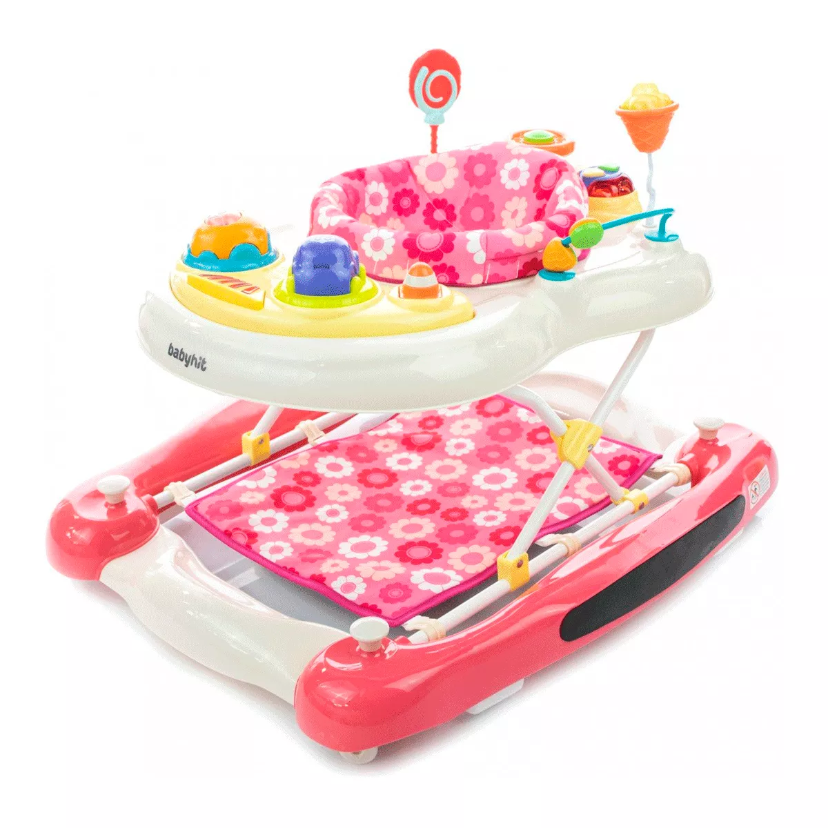 Ходунки Babyhit Active pink-white BG2123 (73788)