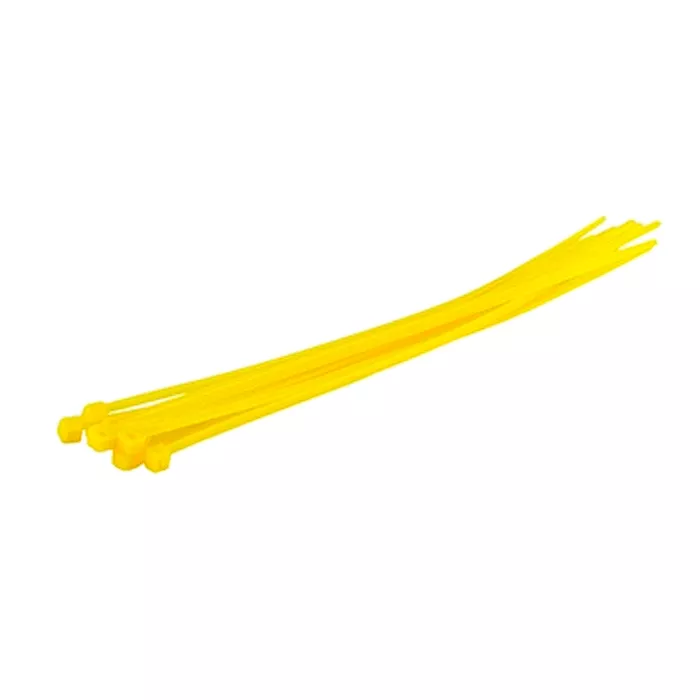 Хомут пластиковий MASTER TOOL 2.5* 150 мм жовтий, 100 шт (20-1720) Хомут пластиковий MASTER TOOL 2.5* 150 мм жовтий, 100 шт (20-1720)