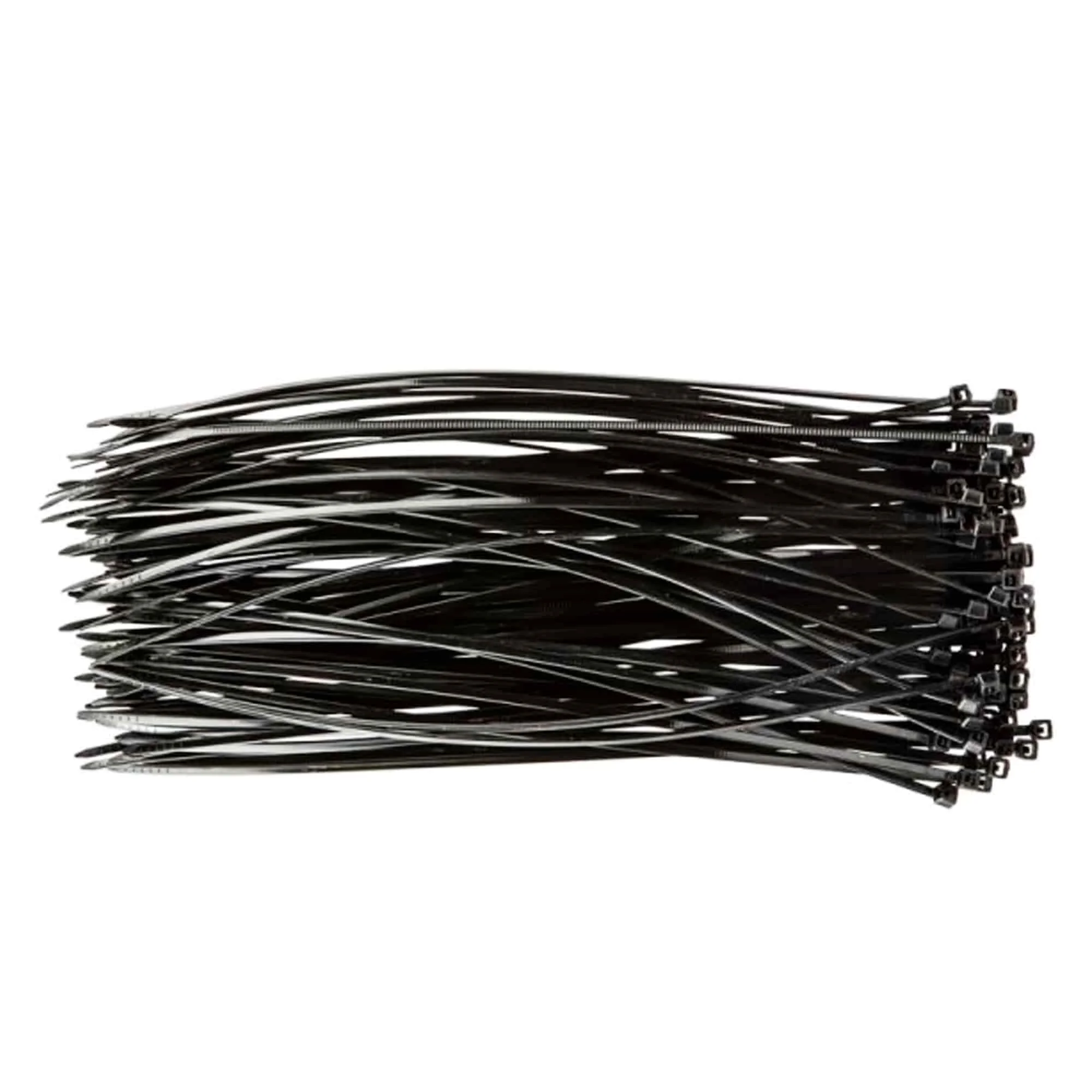 Хомуты TOPEX 2.5 x 200 мм, 100 шт. черные (44E972) Хомуты TOPEX 2.5 x 200 мм, 100 шт. черные (44E972)