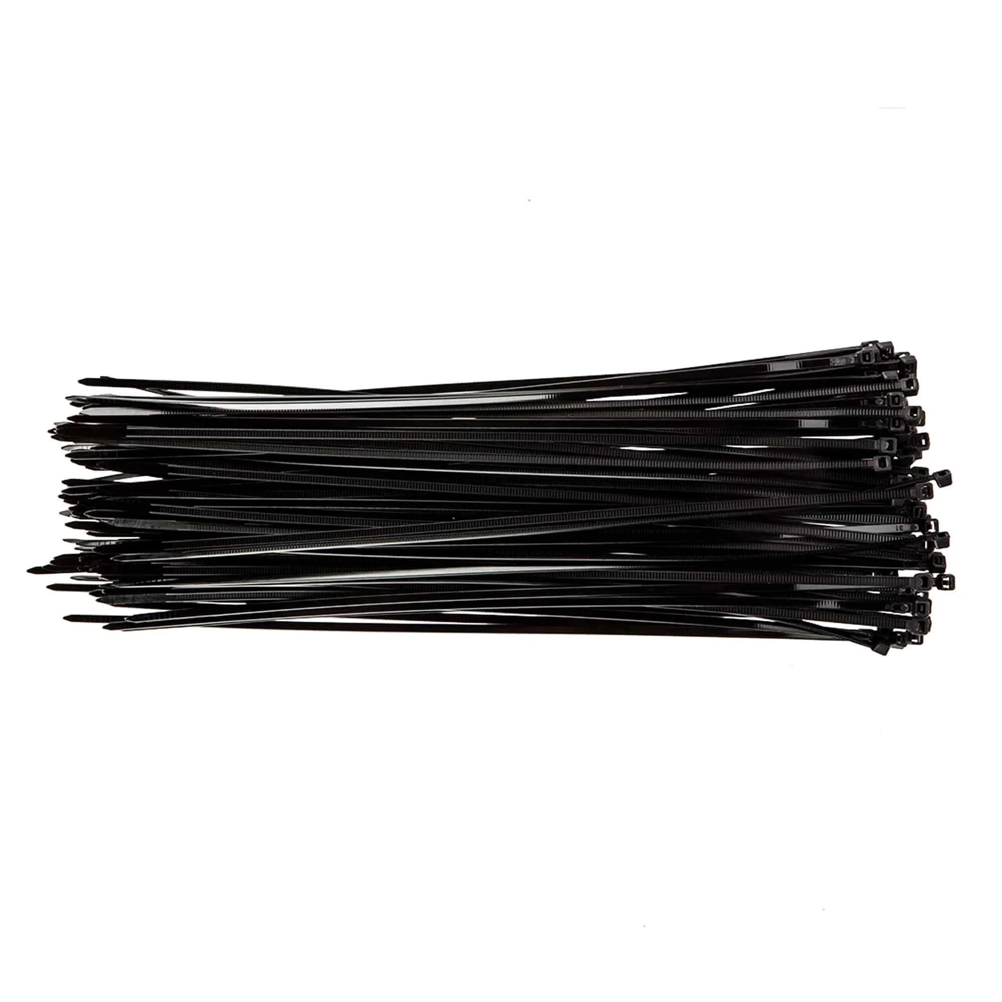 Хомути TOPEX 4,8 х 200 мм, 75 шт. чорні (44E978) Хомути TOPEX 4,8 х 200 мм, 75 шт. чорні (44E978)