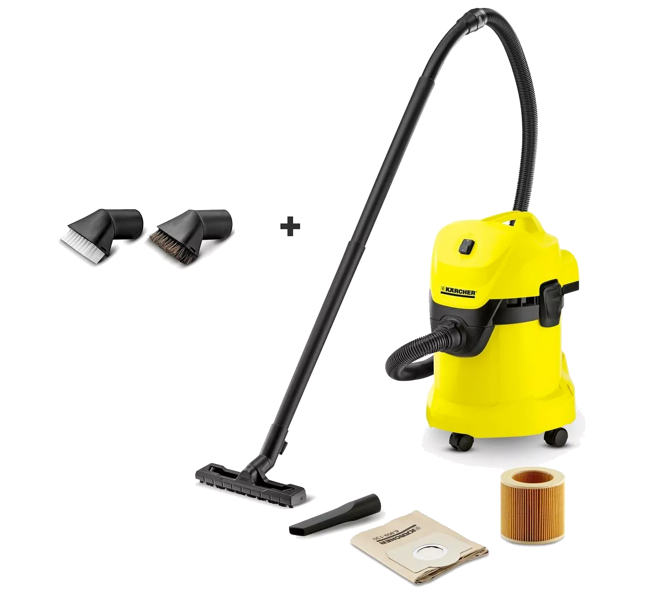 Господарський пилосос KARCHER WD 3 (9.611-412.0) Господарський пилосос KARCHER WD 3 (9.611-412.0)