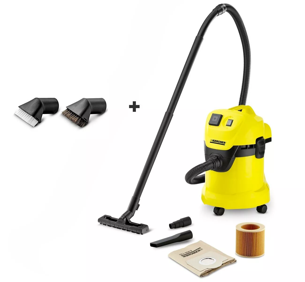 Господарський пилосос KARCHER WD 3P (9.611-413.0) Господарський пилосос KARCHER WD 3P (9.611-413.0)