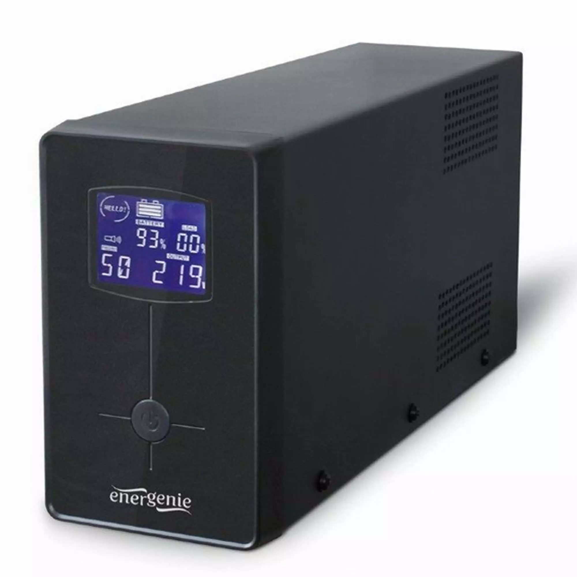 ДБЖ EnerGenie EG-UPS-034 1500VA, Line Int., AVR, 3xIEC+2xSchuko, USB, LCD, RJ11 ДБЖ EnerGenie EG-UPS-034 1500VA, Line Int., AVR, 3xIEC+2xSchuko, USB, LCD, RJ11