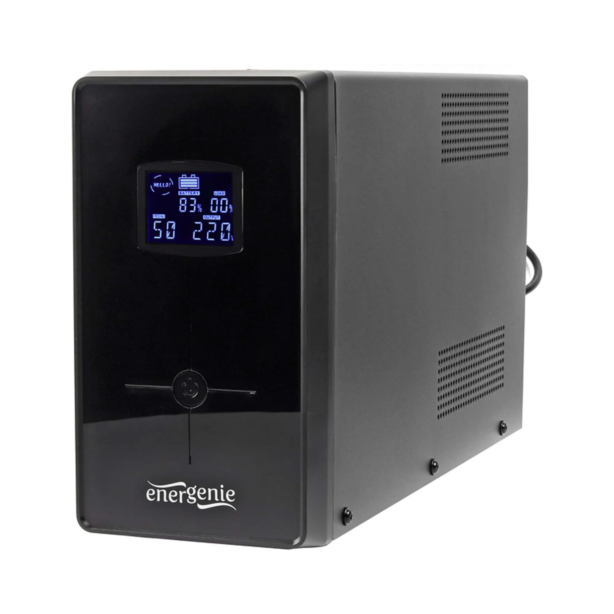ДБЖ EnerGenie EG-UPS-035 2000VA, Line Int., AVR, 3xIEC+2xSchuko, USB, LCD, RJ11 ДБЖ EnerGenie EG-UPS-035 2000VA, Line Int., AVR, 3xIEC+2xSchuko, USB, LCD, RJ11