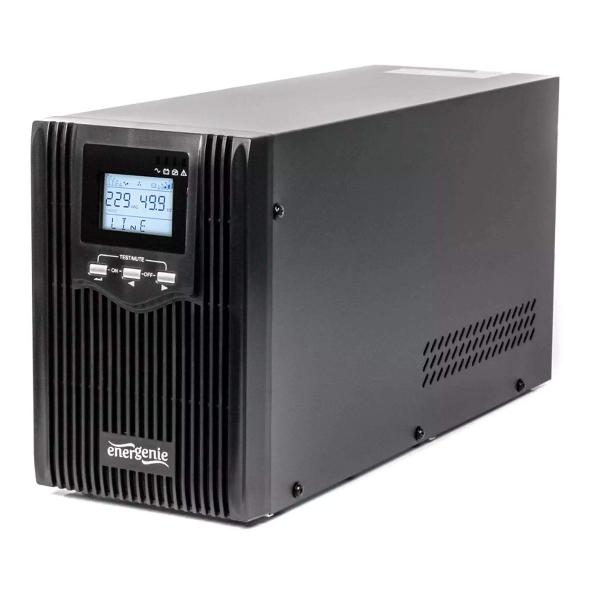 ИБП EnerGenie EG-UPS-PS2000-01 2000VA, Line Int., AVR, 3xIEC, металл ИБП EnerGenie EG-UPS-PS2000-01 2000VA, Line Int., AVR, 3xIEC, металл