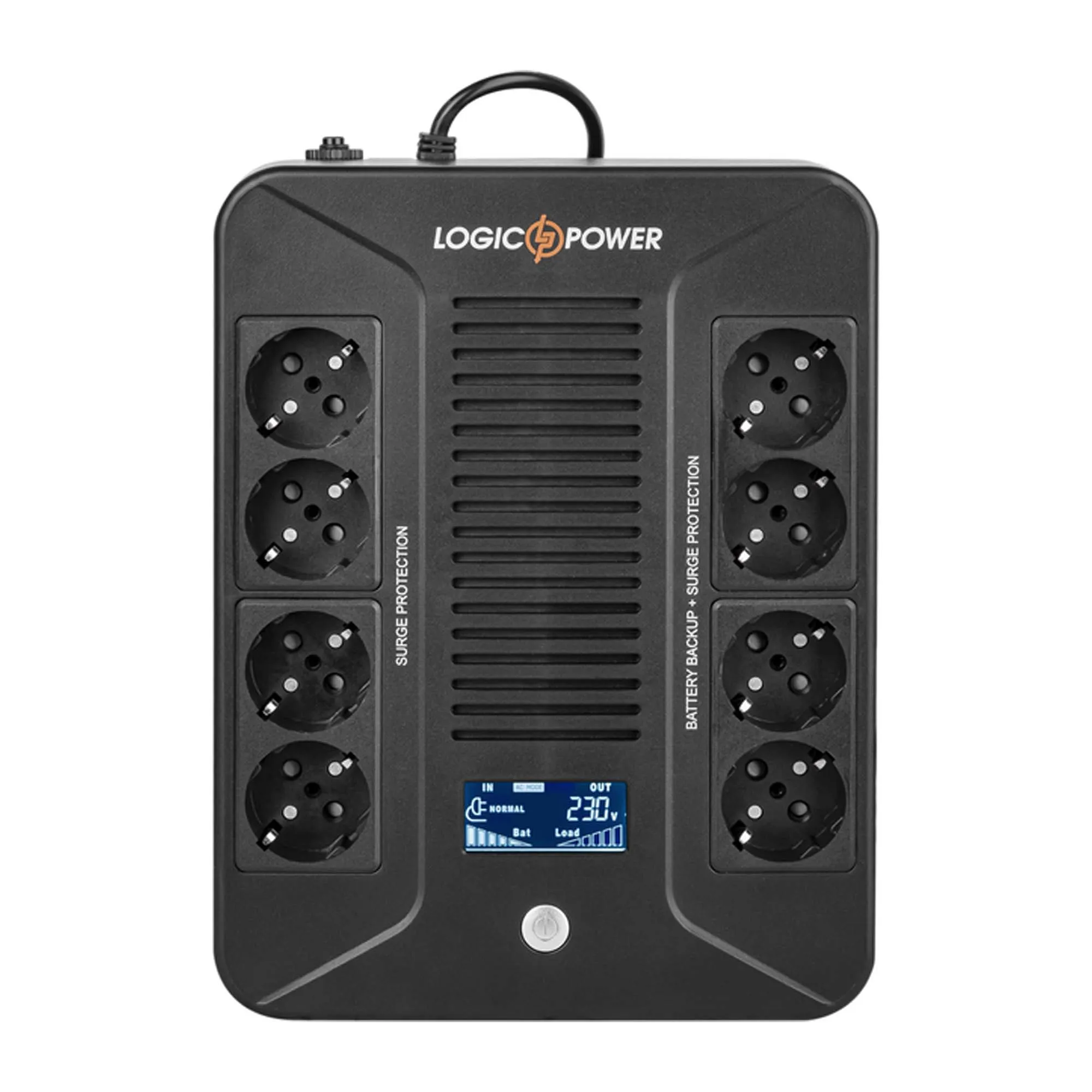 ИБП LogicPower LP-UL800VA-8PS (LP16161) ИБП LogicPower LP-UL800VA-8PS (LP16161)