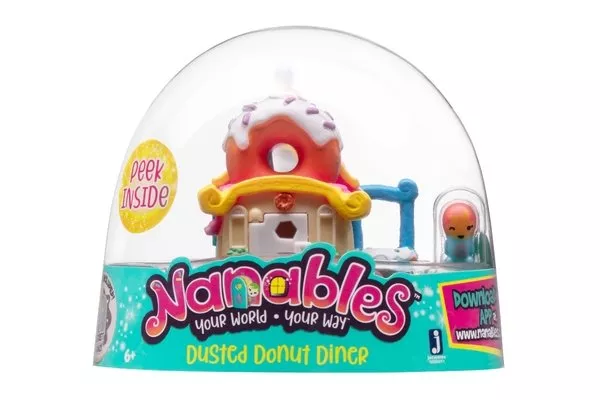 Игровая фигурка Jazwares Nanables Small House Город сладостей: Столовая "Пончик" (NNB0011)