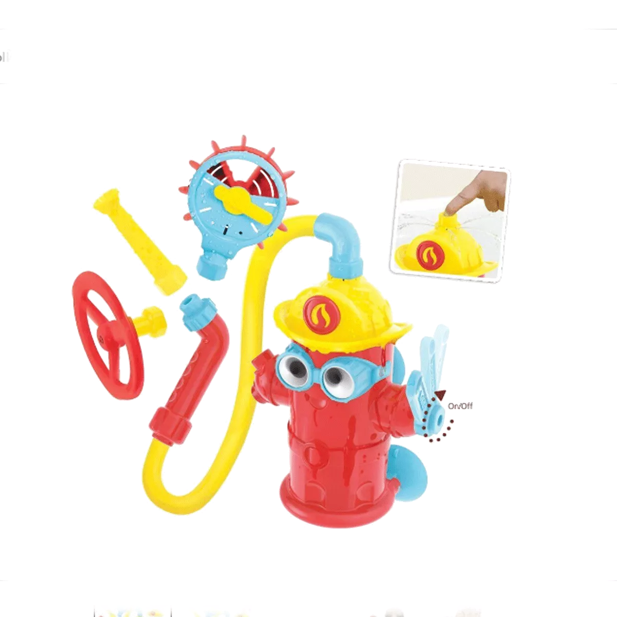 Игрушка для ванной Yookidoo Быстрый Фредди (73538)