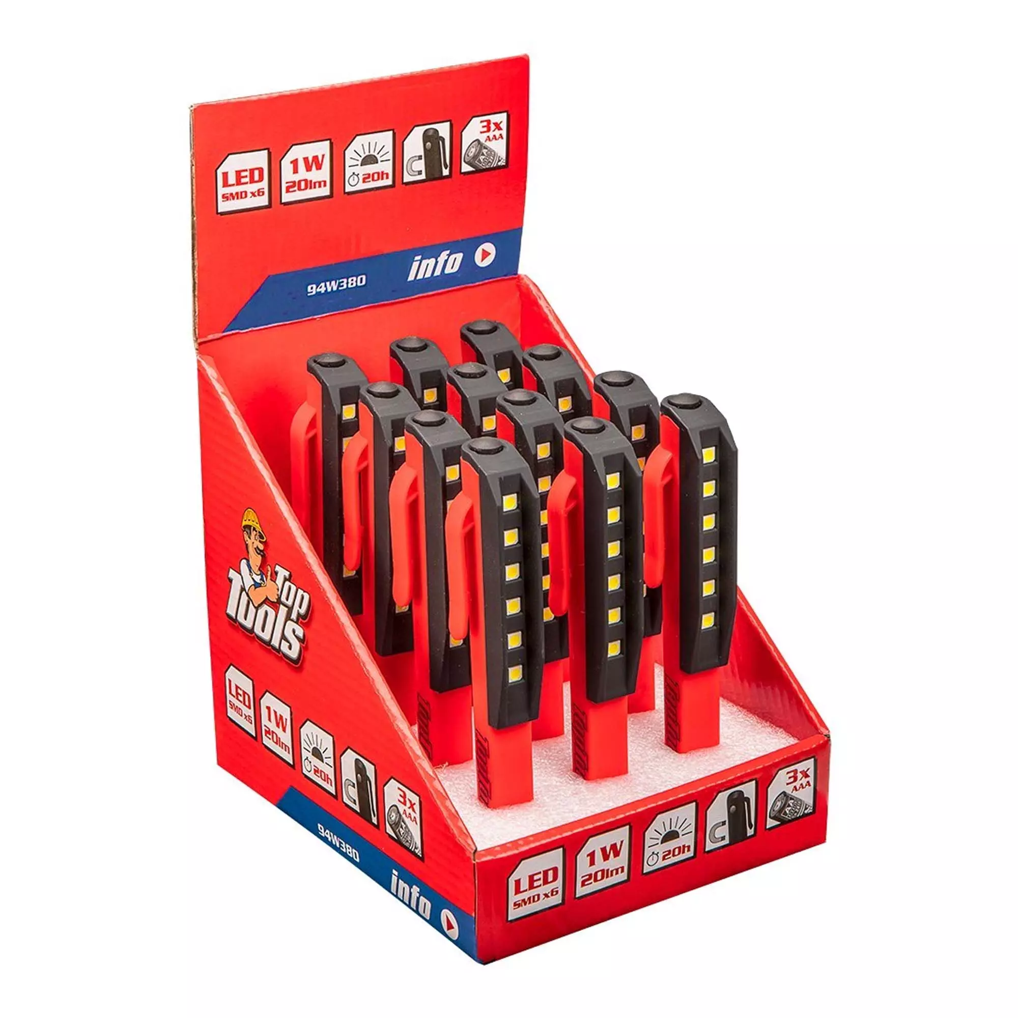 Фонарики и аксессуары Top-tools