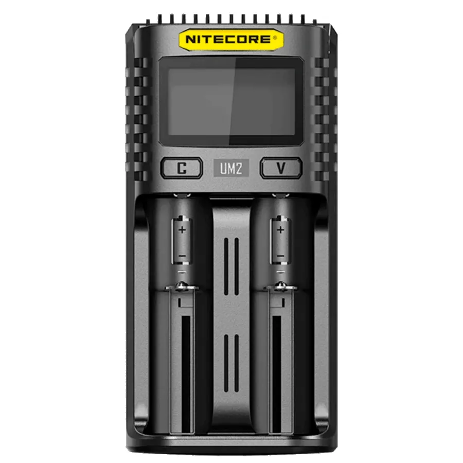 Інтелектуальний двоканальний зарядний пристрій Nitecore UM2 (6-1339_2) Інтелектуальний двоканальний зарядний пристрій Nitecore UM2 (6-1339_2)