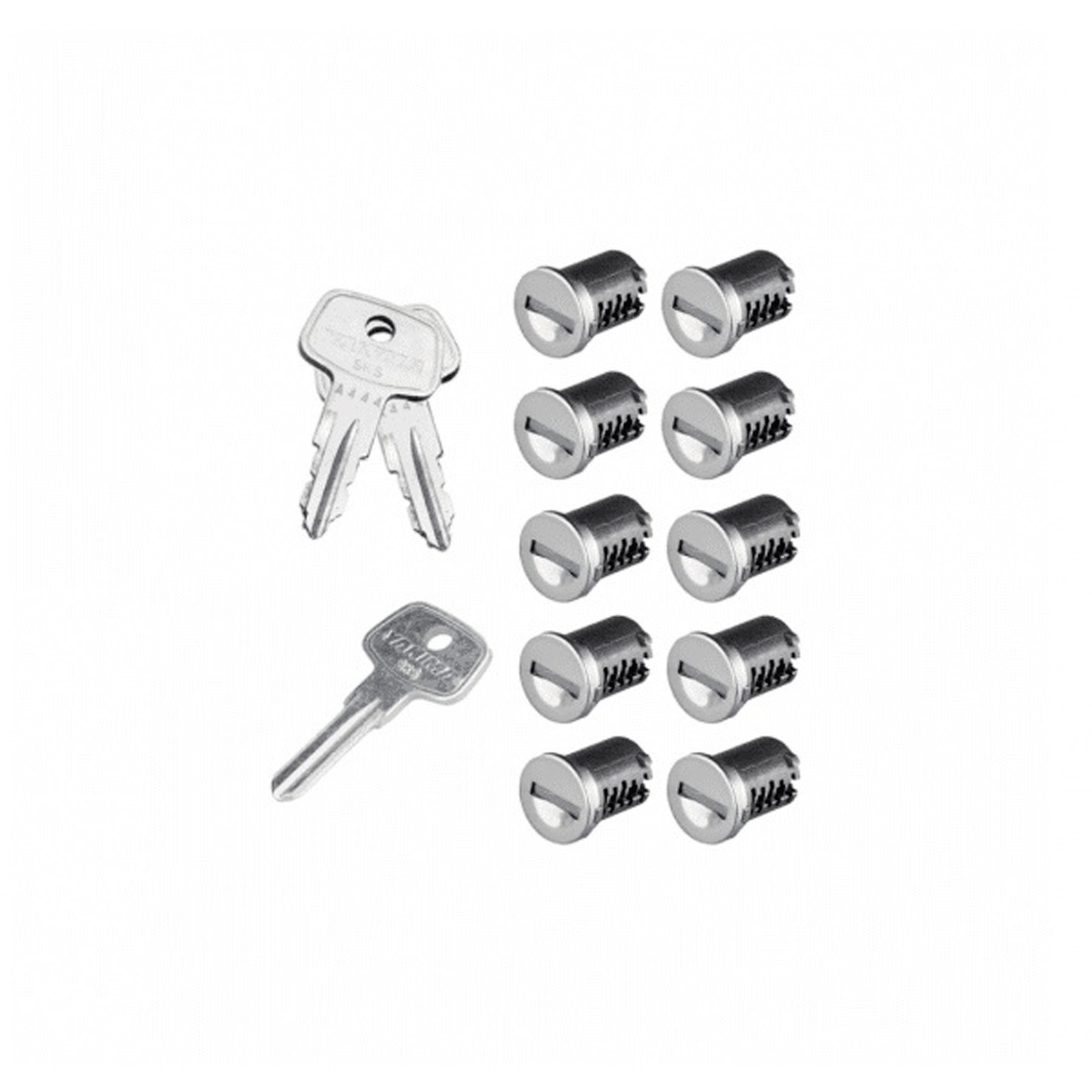 К-т ключей с личинками Yakima SKS Lock Pack - 10 Cores (YK 8007210)