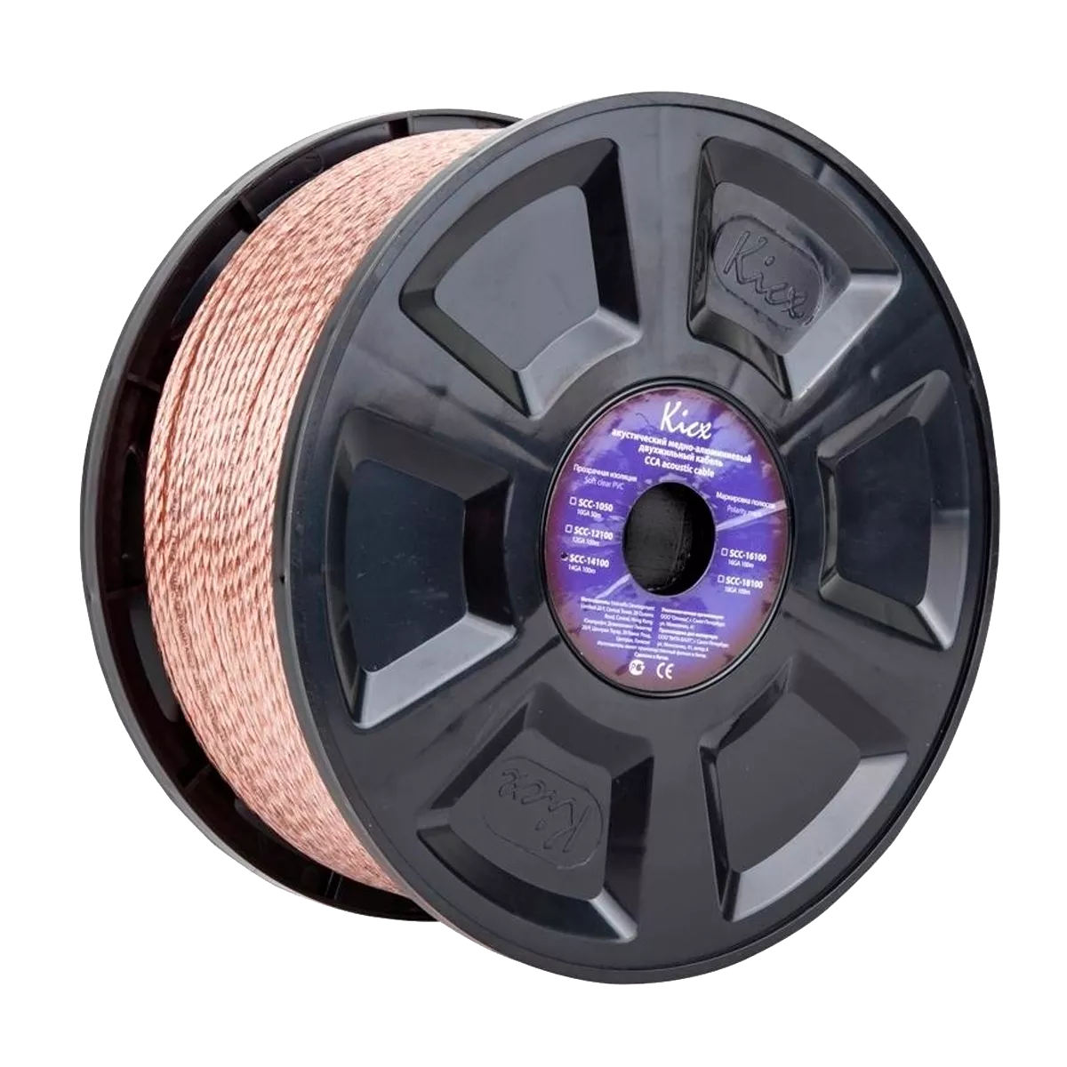 Кабель акустический Kicx SCC-14100 (1м) (2906)