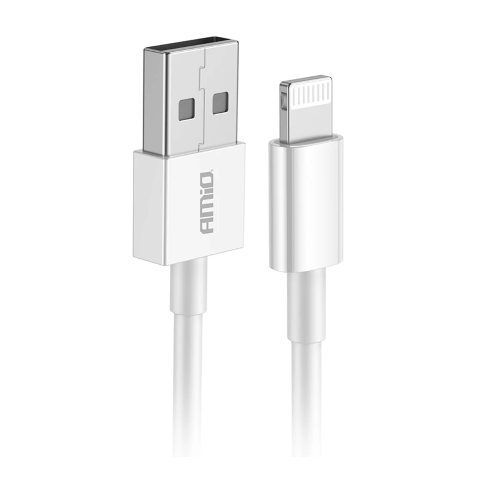 Кабель AMiO FullLINK USB-A - Lightning 2A 100см (03895/038956) Кабель AMiO FullLINK USB-A - Lightning 2A 100см (03895/038956)