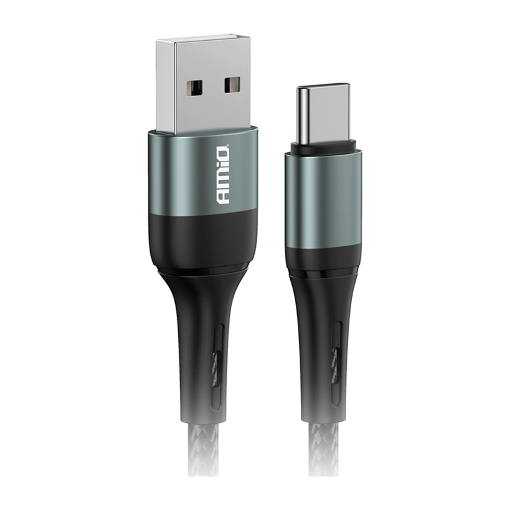Кабель AMiO FullLINK USB-A - USB-C 3A 100см (03911/039113) Кабель AMiO FullLINK USB-A - USB-C 3A 100см (03911/039113)