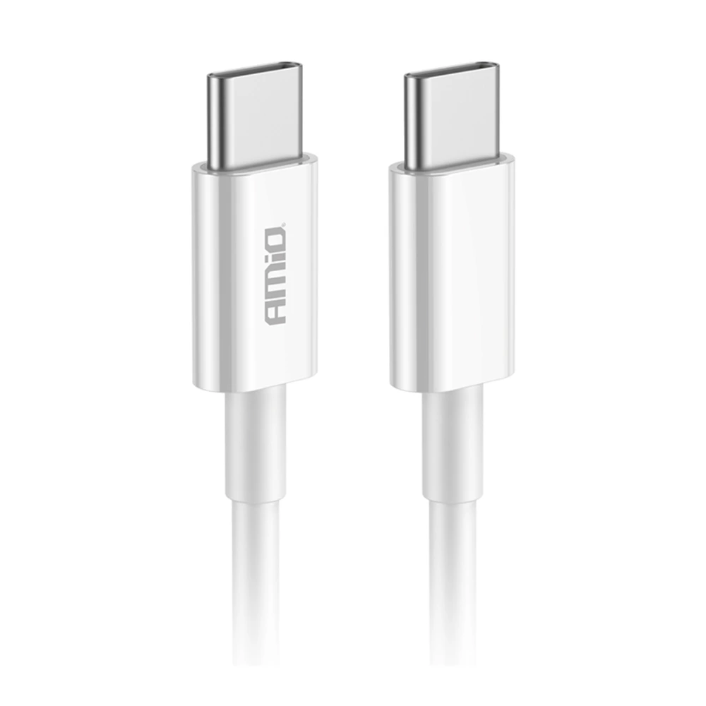 Кабель AMiO FullLINK USB-C - USB-C 60W 100см (03896/038963) Кабель AMiO FullLINK USB-C - USB-C 60W 100см (03896/038963)