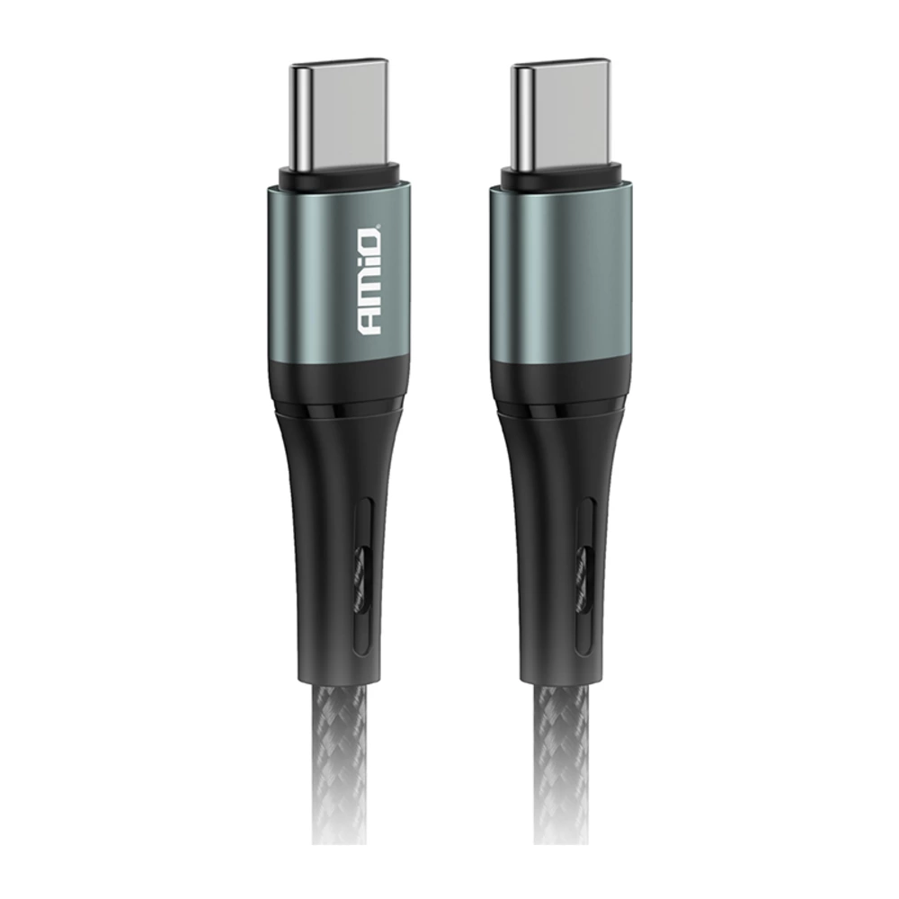 Кабель AMiO FullLINK USB-C - USB-C 60W 200см (03915/039151) Кабель AMiO FullLINK USB-C - USB-C 60W 200см (03915/039151)