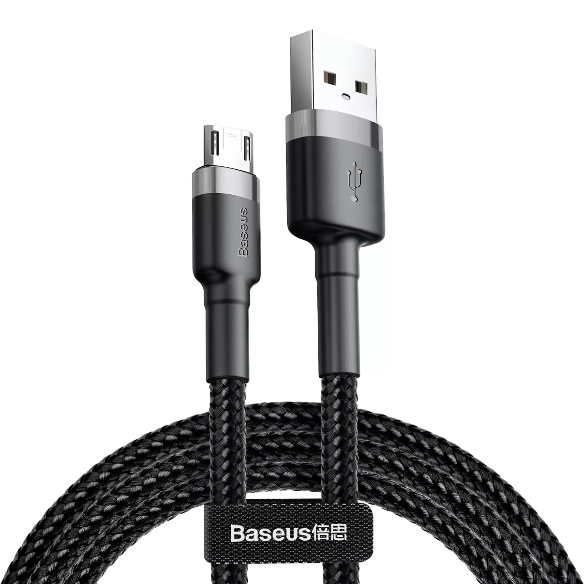 Кабель Baseus Cafule USB Micro 1м чорно-сірий Кабель Baseus Cafule USB Micro 1м чорно-сірий