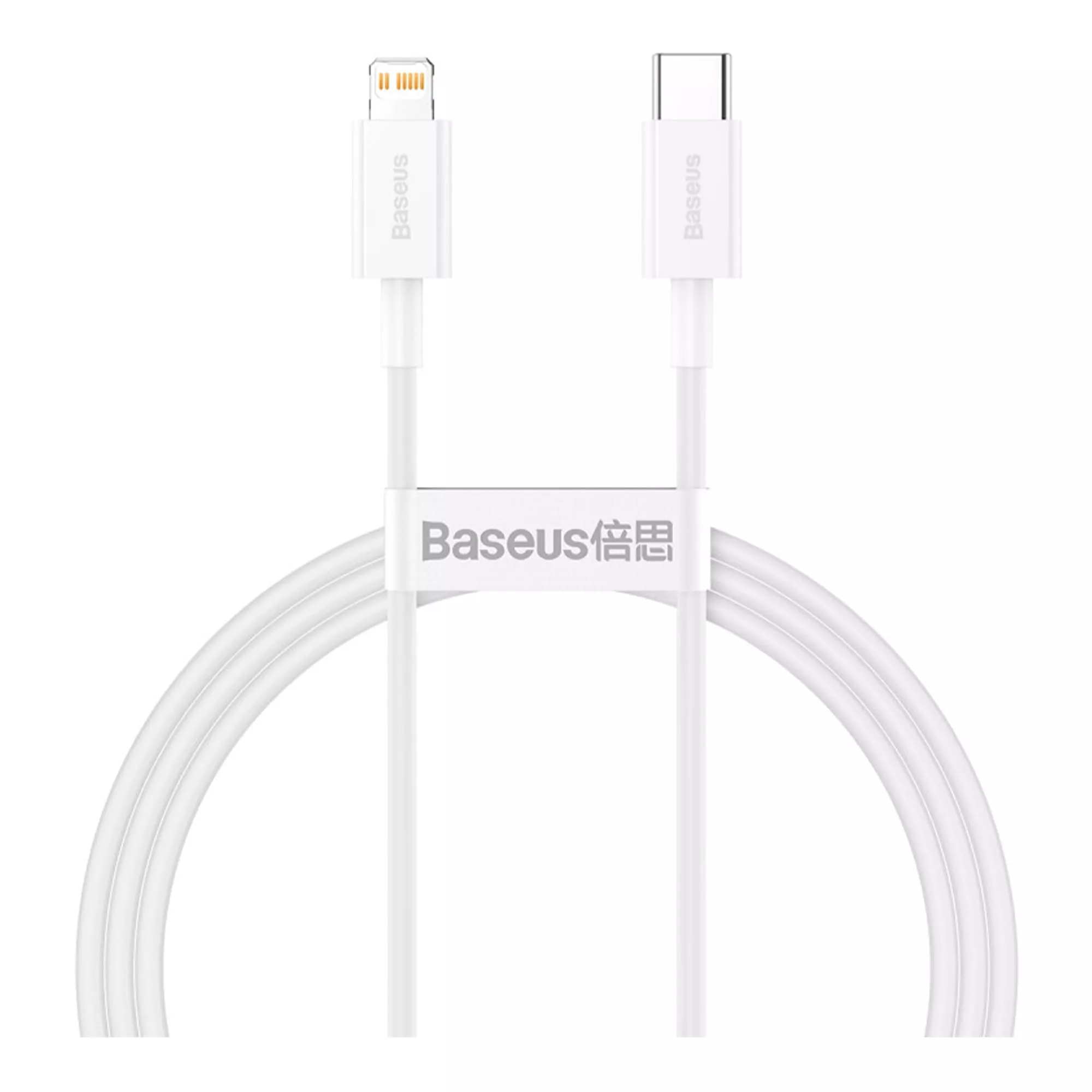 Кабель Baseus Lightning to USB Type-C Superior Series PD 1m White (CATLYS-A02)(317610003)