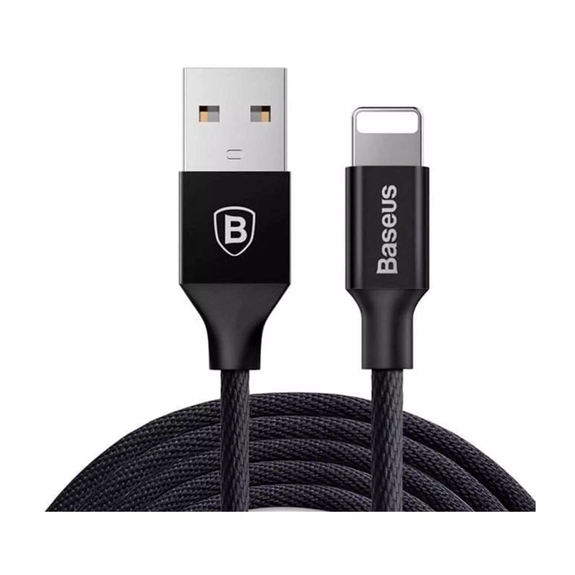 Кабель Baseus USB to Lightning 1.2m чорний (CALYW-01) Кабель Baseus USB to Lightning 1.2m чорний (CALYW-01)
