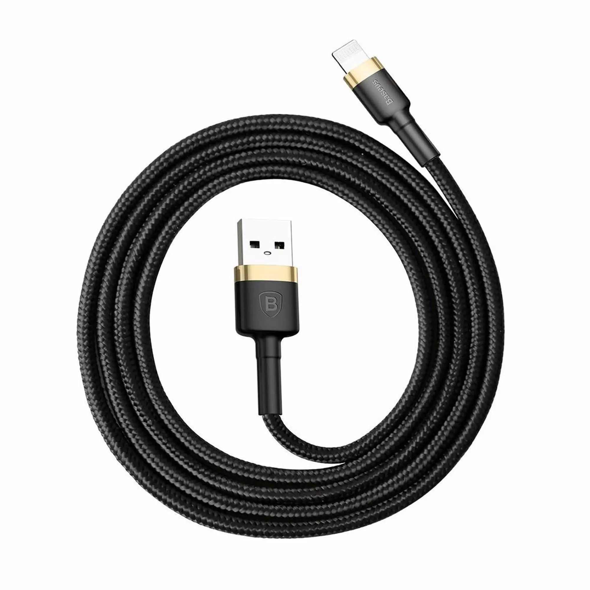 Кабель Baseus USB to Lightning 2.4A 1m черный (CALKLF-BV1) Кабель Baseus USB to Lightning 2.4A 1m черный (CALKLF-BV1)