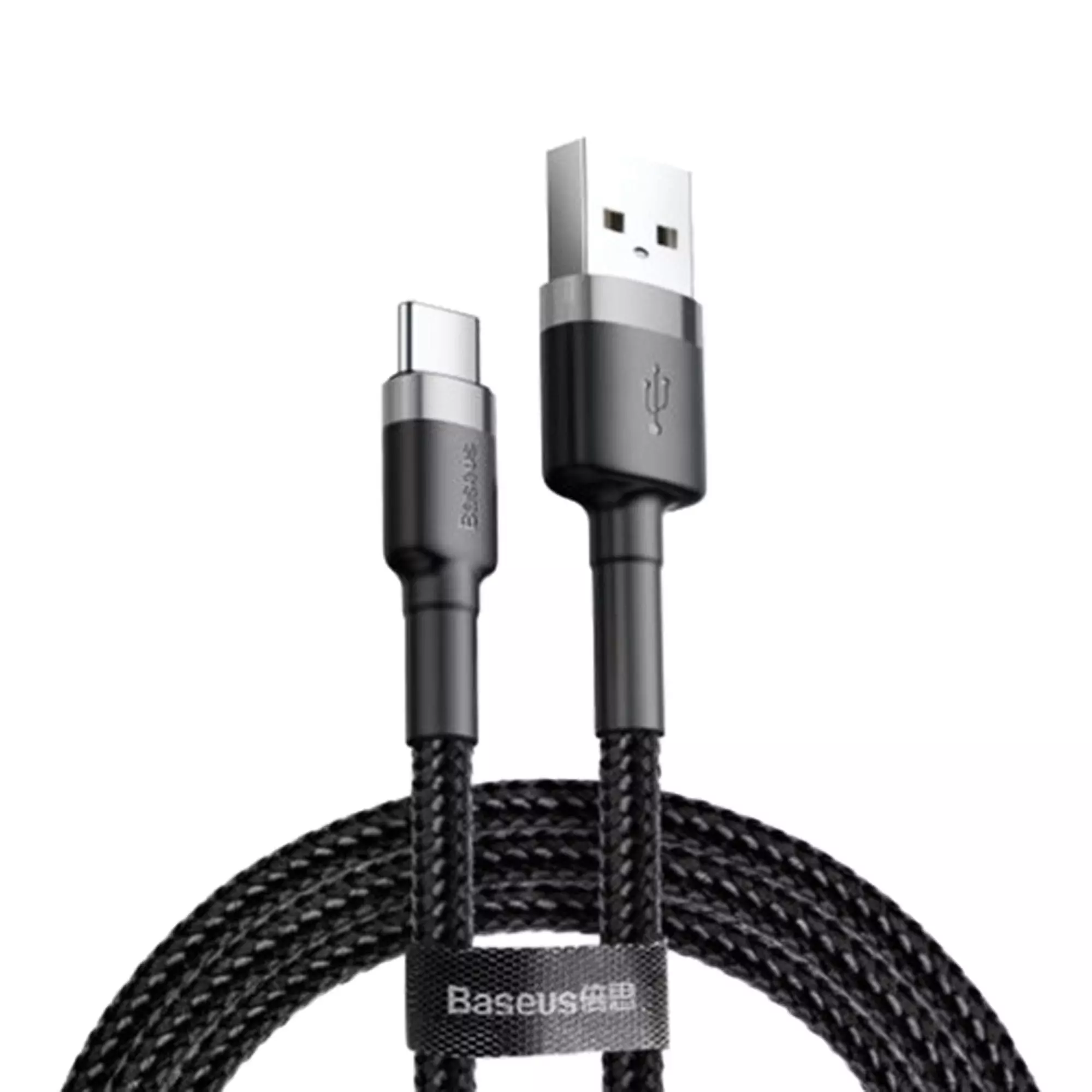 Кабель Baseus USB to Type-C 2A 3m серо-черный (CATKLF-UG1)