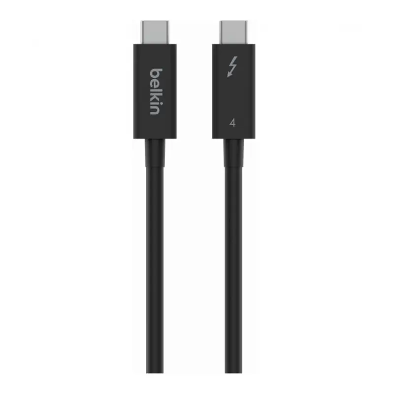 Кабель Belkin Thunderbolt 4 40Gbps 100W 2м Black (INZ002BT2MBK) Кабель Belkin Thunderbolt 4 40Gbps 100W 2м Black (INZ002BT2MBK)