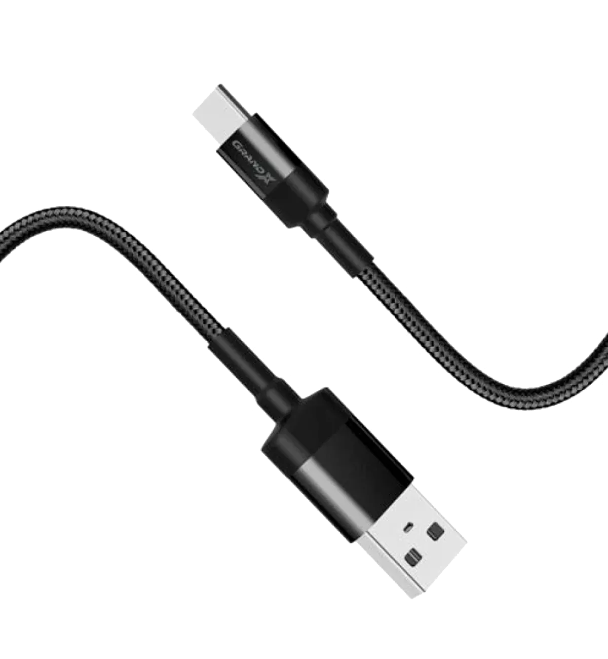Кабель синхронізації Grand-X BOX Fast Сharge USB-type C Black (FC-03)