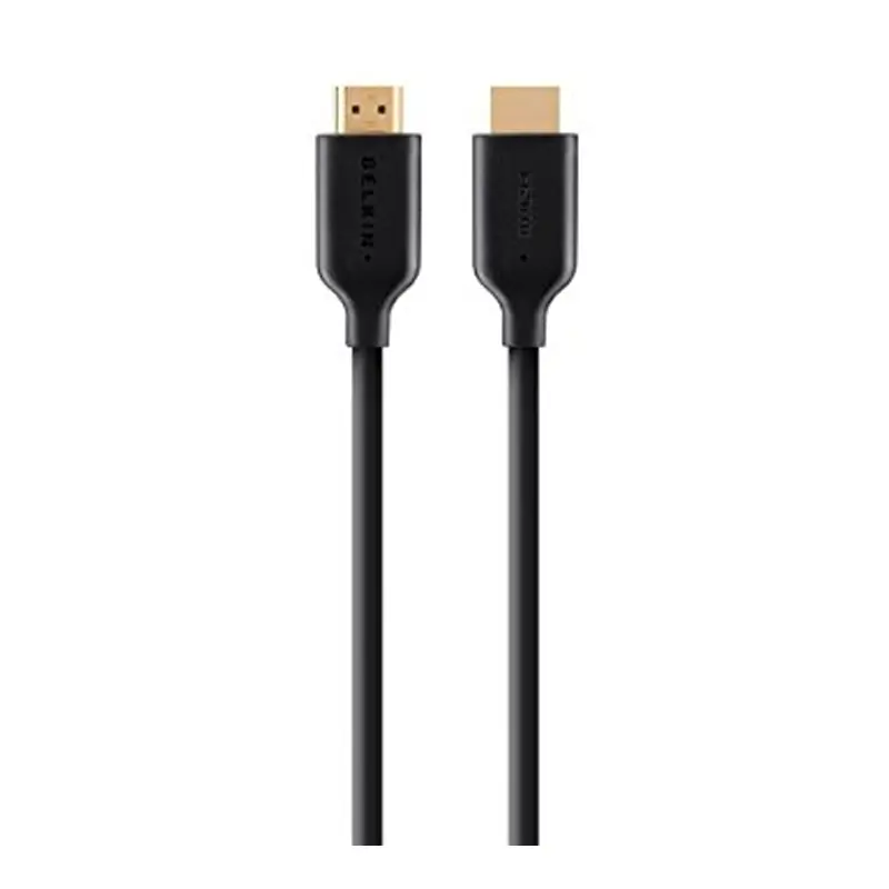 Кабель HDMI M/M Belkin 2м High Speed Ethernet черный (F3Y021bt2M) Кабель HDMI M/M Belkin 2м High Speed Ethernet черный (F3Y021bt2M)
