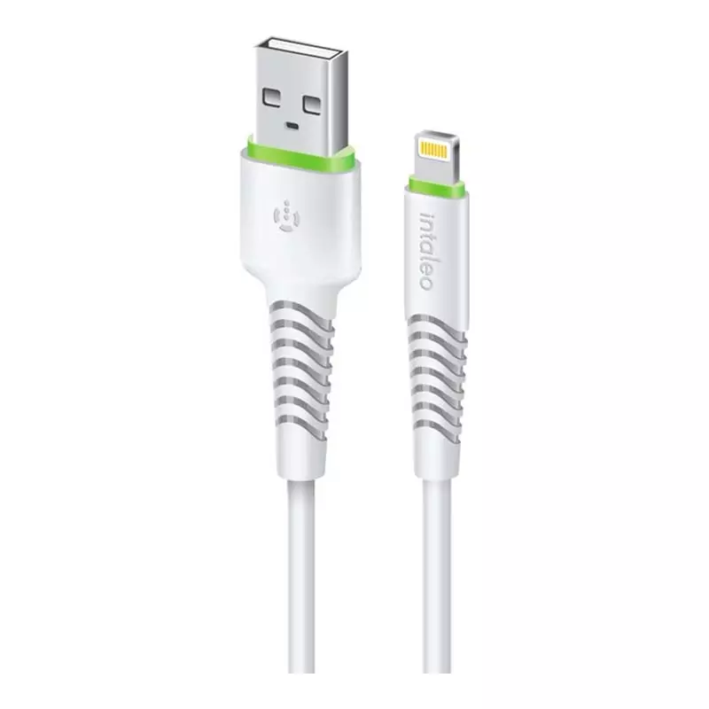 Кабель Intaleo CBFLEXL1 USB - Lightning 1.2 м White (1283126487460) Кабель Intaleo CBFLEXL1 USB - Lightning 1.2 м White (1283126487460)