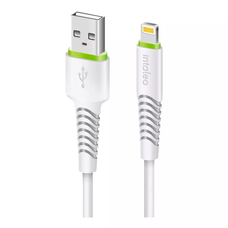 Кабель Intaleo CBFLEXL2 USB - Lightning 2 м, White (1283126521416)