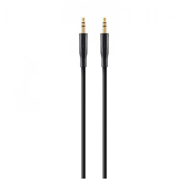 Кабель jack 3.5 до jack 3.5 (M/M) Belkin 2м чорний (F3Y117BT2M)