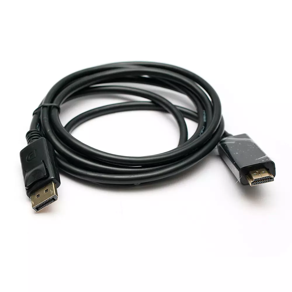 Кабель мультимедийный PowerPlant HDMI - DisplayPort 1.8м V1.3 (KD00AS1237) Кабель мультимедийный PowerPlant HDMI - DisplayPort 1.8м V1.3 (KD00AS1237)