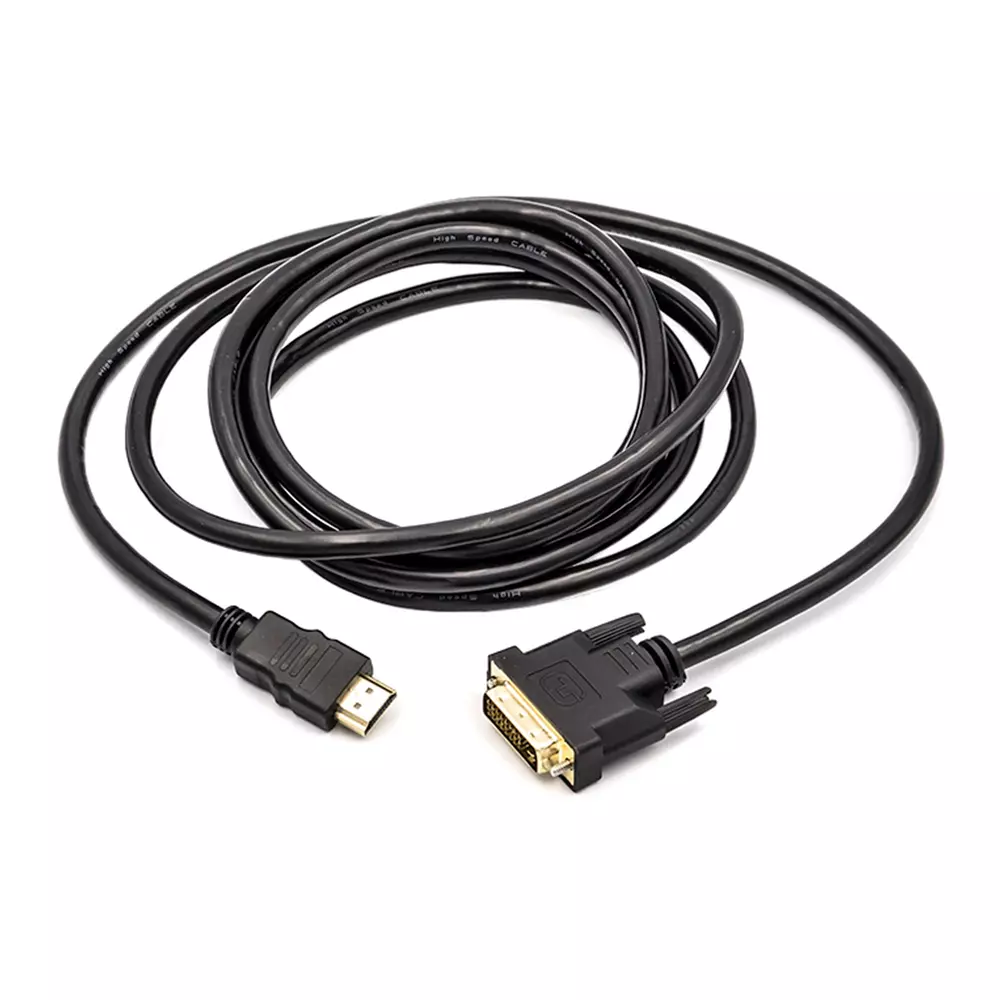 Кабель мультимедийный PowerPlant HDMI - DVI 3м (CA910991)