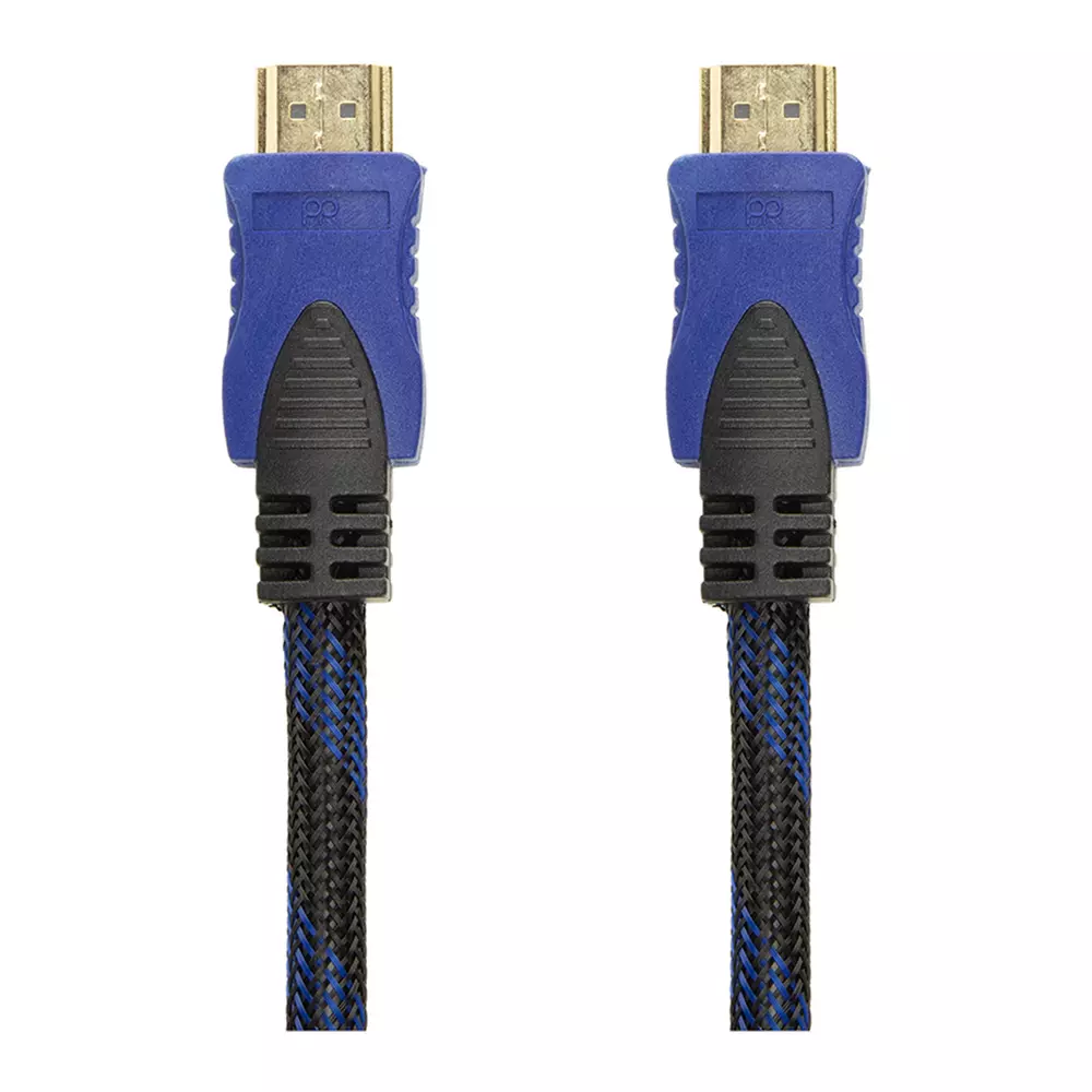 Кабель мультимедийный PowerPlant HDMI – HDMI 0.75м V1.4 (KD00AS1199)