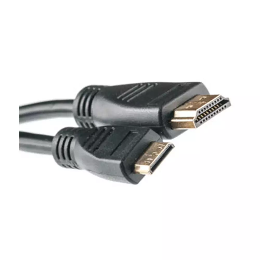 Кабель мультимедійний PowerPlant HDMI - mini HDMI 2м V1.3 (KD00AS1193)