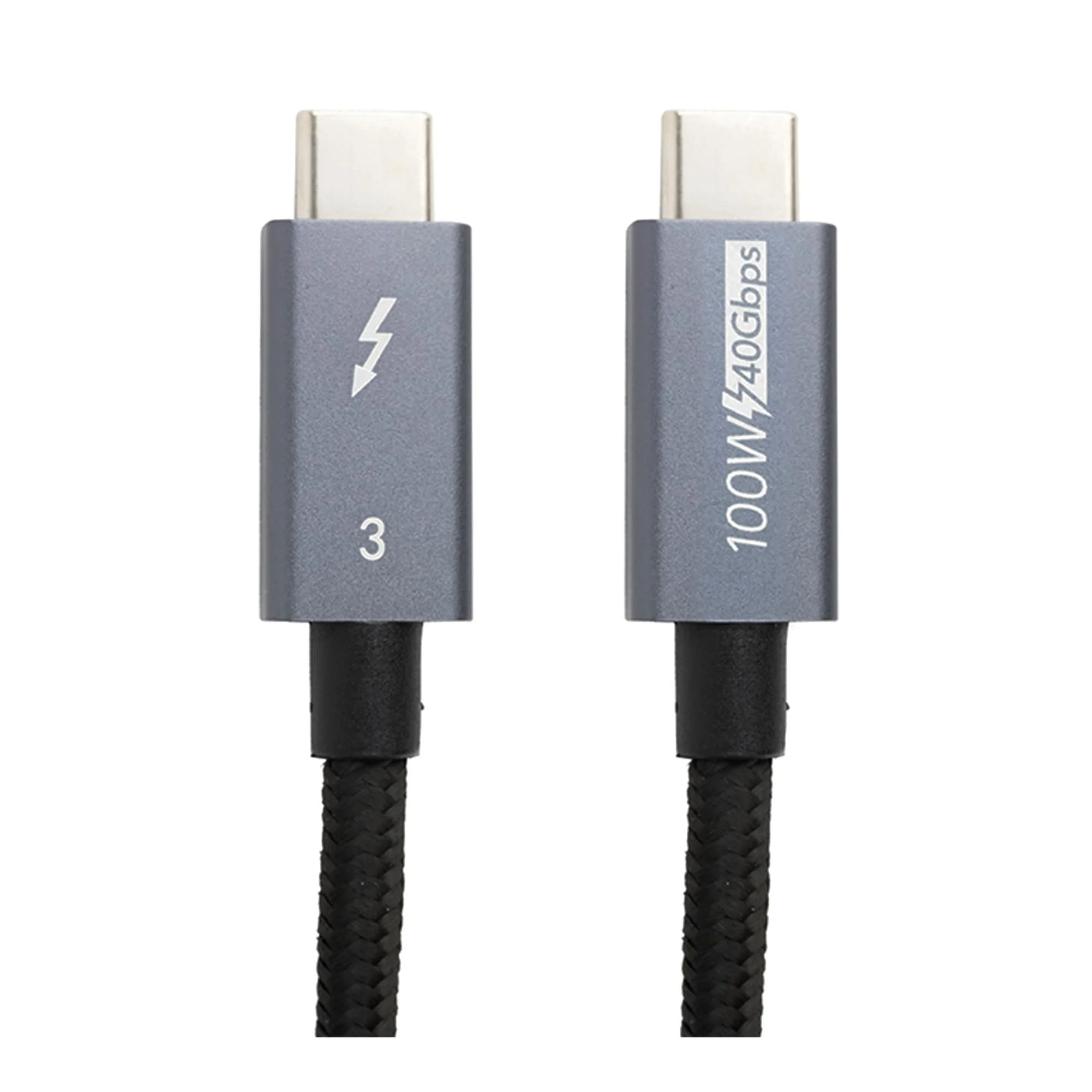 Кабель PowerPlant Thunderbolt 3 USB-C - USB-C 40Gbps 100W 20V/ 5A 4K/ 60HZ 2м (CA913343) Кабель PowerPlant Thunderbolt 3 USB-C - USB-C 40Gbps 100W 20V/ 5A 4K/ 60HZ 2м (CA913343)