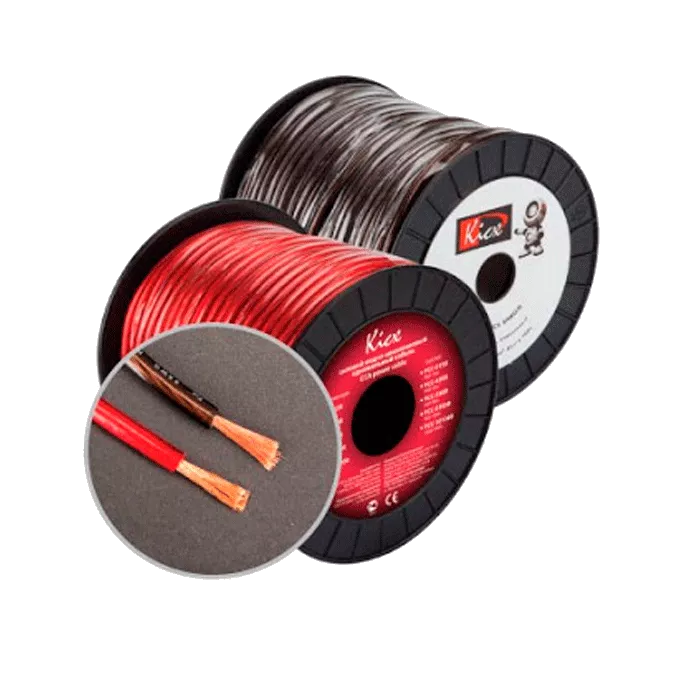 Кабель силовой Kicx PCC-8100R (1м) (2904)