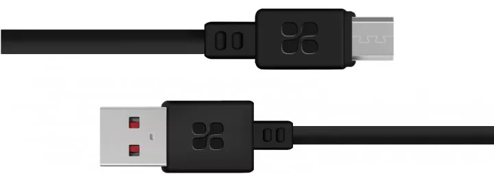Кабель синхронізації PROMATE MICROCORD-2 USB - MICROUSB 2m BLACK Кабель синхронізації PROMATE MICROCORD-2 USB - MICROUSB 2m BLACK