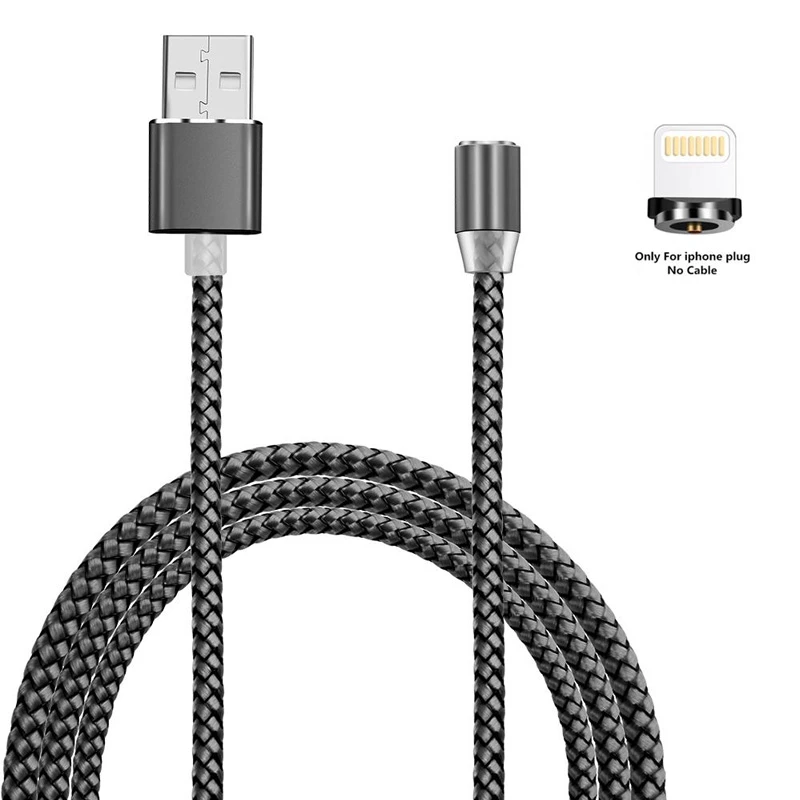Кабель синхронізації XoKo SC-355i Magneto USB-Lightning Grey (SC-355i MGNT-GR)
