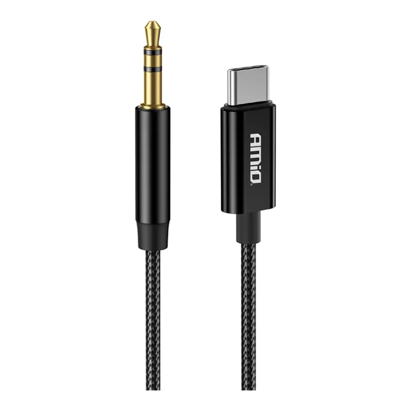 Кабель AMiO USB-C - AUX MINI JACK 3,5мм (04294/042946)