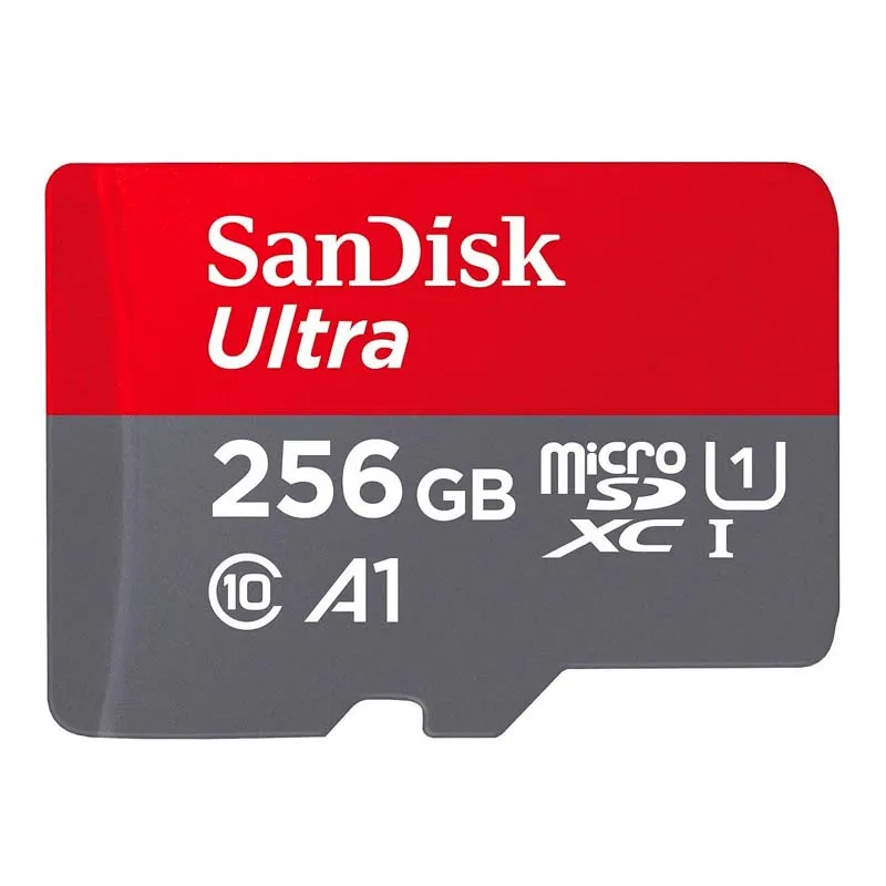 Карта памяти SanDisk microSD 256GB C10 UHS-I R150MB/s Ultra (SDSQUAC-256G-GN6MN) Карта памяти SanDisk microSD 256GB C10 UHS-I R150MB/s Ultra (SDSQUAC-256G-GN6MN)