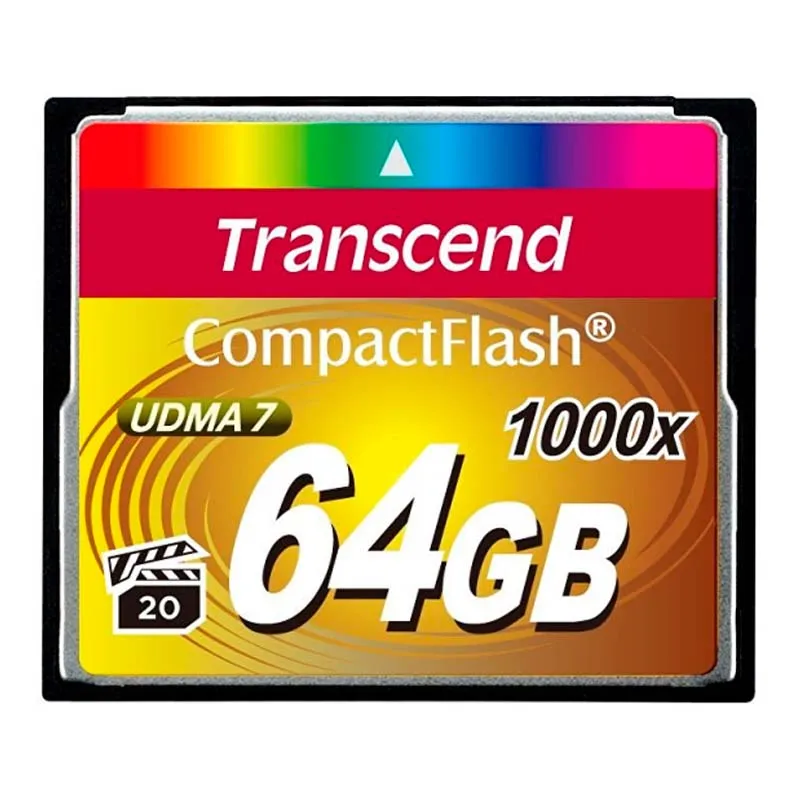 Карта памяти Transcend CF 64GB 1000X