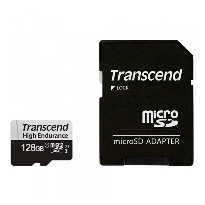 Карта памяти Transcend microSD 128GB C10 UHS-I U1 High Endurance (TS128GUSD350V) Карта памяти Transcend microSD 128GB C10 UHS-I U1 High Endurance (TS128GUSD350V)