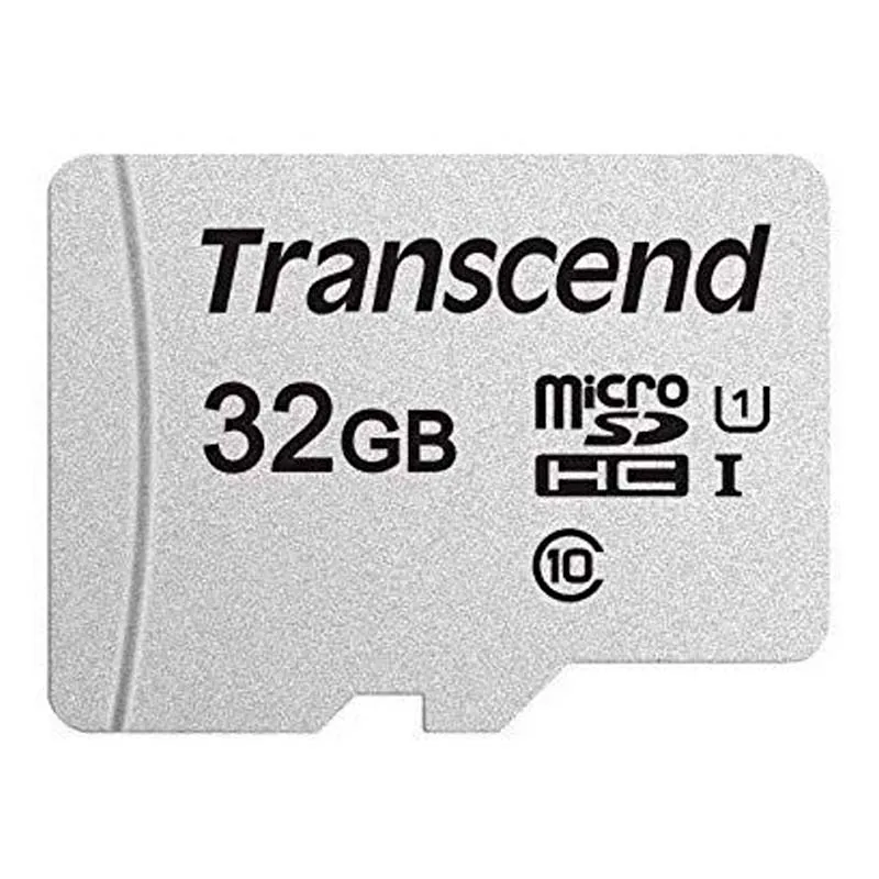 Карта памяти Transcend microSD 32GB C10 UHS-I R100/W20MB/s + SD (TS32GUSD300S-A)