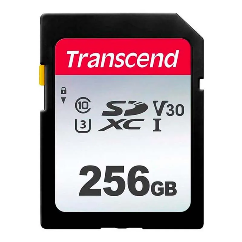 Карта памяти Transcend SD 256GB C10 UHS-I R100/W40MB/s